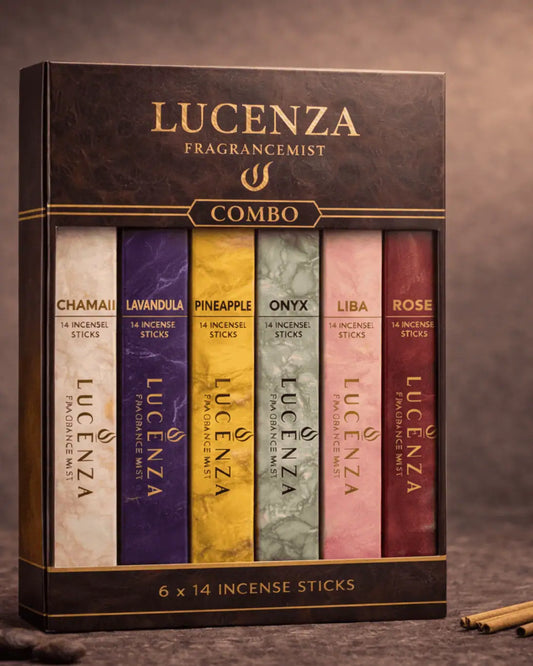 6 COMBO INCENSE STICKS